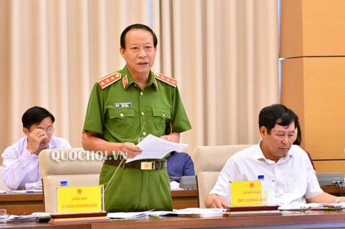 Thượng tướng L&ecirc; Qu&yacute; Vương - Thứ trưởng Bộ.