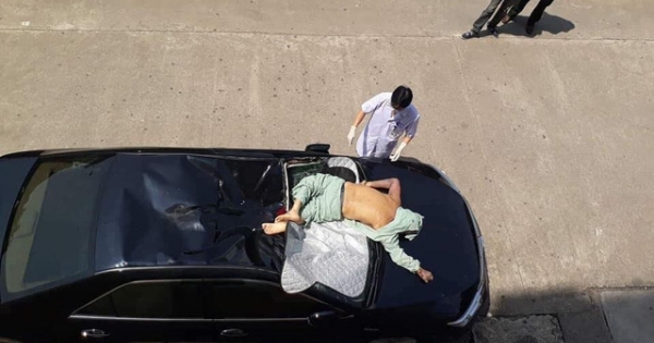 Quảng Ninh: Một bệnh nhân bất ngờ rơi từ tầng 10 bệnh viện Bãi Cháy