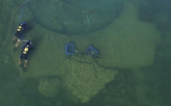 Phát hiện nhà thờ cổ chứa nhiều mộ 1.600 tuổi dưới đáy hồ