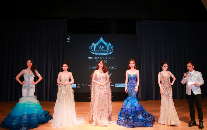 Kh&ocirc;ng như kỳ vọng, Dương Yến Phi dừng lại ở vị tr&iacute; &aacute; hậu 2 Miss Beauty Global 2018