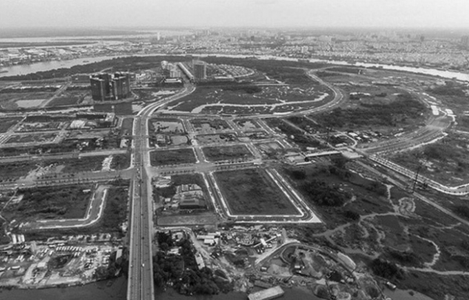 X&acirc;y dựng KĐTM Thủ Thi&ecirc;m bị ngưng trệ v&igrave; kh&ocirc;ng giải quyết dứt điểm khiếu nại của người d&acirc;n.