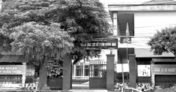 Hải Dương: Hiệu trưởng Trường THCS Trần Hưng Đạo bị tố chuyên quyền?