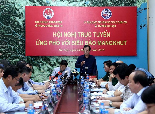 Ph&oacute; Thủ tướng Trịnh Đ&igrave;nh Dũng ph&aacute;t biểu chỉ đạo. Ảnh: TTXVN