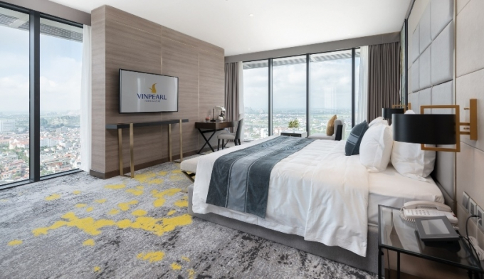 Ph&ograve;ng nghỉ sang trọng đầy đẳng cấp l&agrave; điểm dừng ch&acirc;n l&yacute; tưởng cho du kh&aacute;ch.