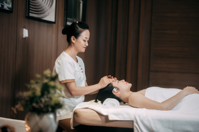 Spa 5 sao tại Vinpearl Hotel l&agrave; kh&ocirc;ng gian thư gi&atilde;n sang trọng v&agrave; ri&ecirc;ng tư.