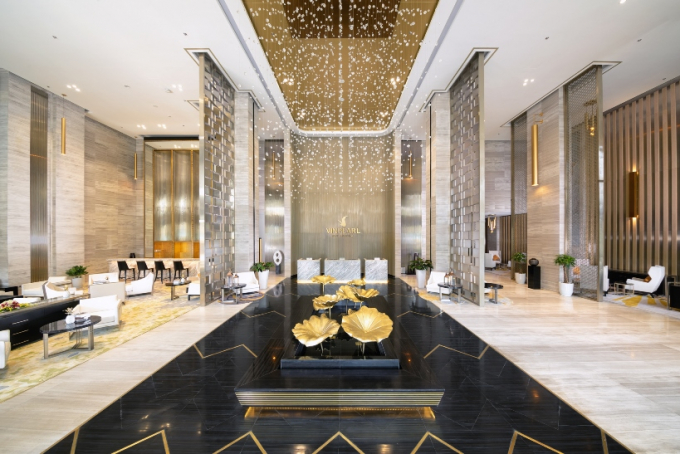 Sảnh Lobby sang trọng v&agrave; phong c&aacute;ch.