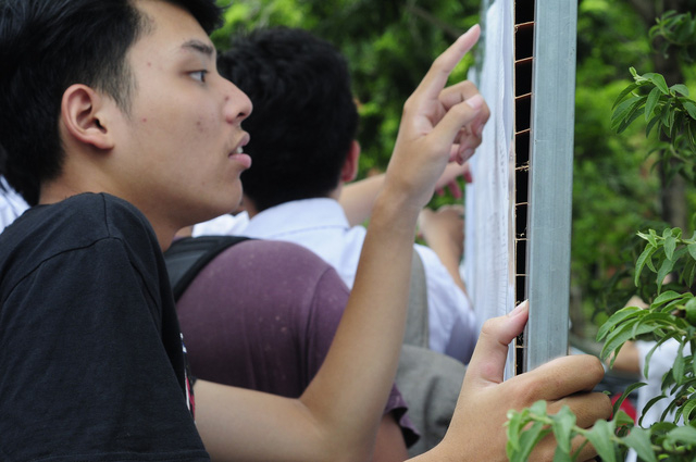 Kỳ thi sẽ được điều chỉnh về kĩ thuật, ho&agrave;n thiện về mặt tổ chức để l&agrave;m sao kỳ thi được tổ chức ng&agrave;y c&agrave;ng nhẹ nh&agrave;ng, ho&agrave;n thiện hơn, độ tin cậy cao hơn. (Ảnh: Mỹ H&agrave;).