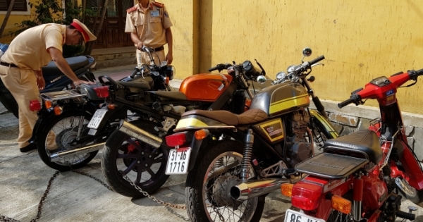 Huế: Phát hiện nhiều xe mô tô “siêu sang” không rõ nguồn gốc xuất xứ