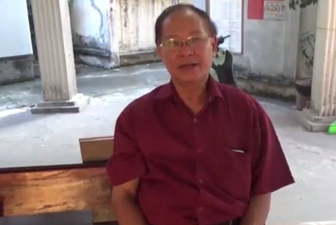 &Ocirc;ng Nguyễn Mạnh H&ugrave;ng, cựu Ph&oacute; vi&ecirc;̣n trưởng Viện Khoa học H&igrave;nh sự Bộ C&ocirc;ng an.