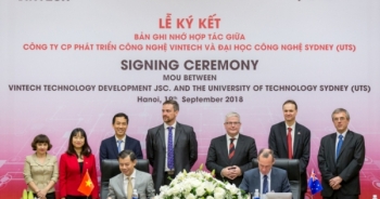 VinTech và Đại học Công nghệ Sydney ký bản ghi nhớ hợp tác về công nghệ