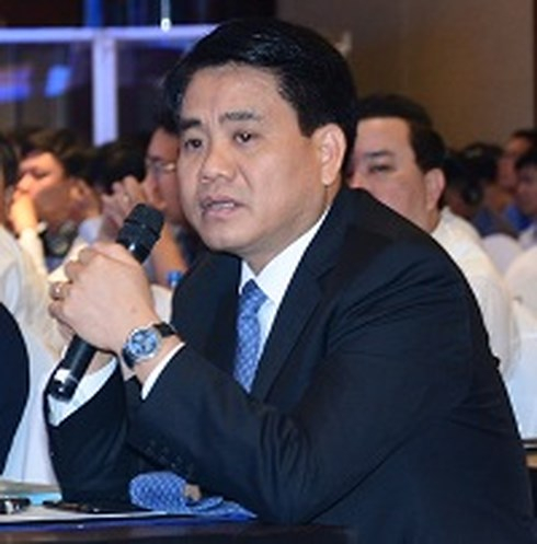 &Ocirc;ng Nguyễn Đức Chung, CT UBND th&agrave;nh phố H&agrave; Nội.