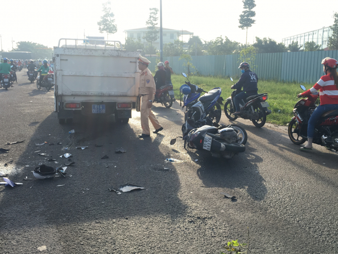 Vụ tai nạn l&agrave; thầy gi&aacute;o ki&ecirc;m trọng t&agrave;i V.League tử vong.