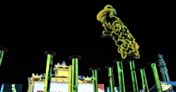 Ngày hội Lân năm 2018 tại TP Huế thu hút hàng nghìn người tham dự