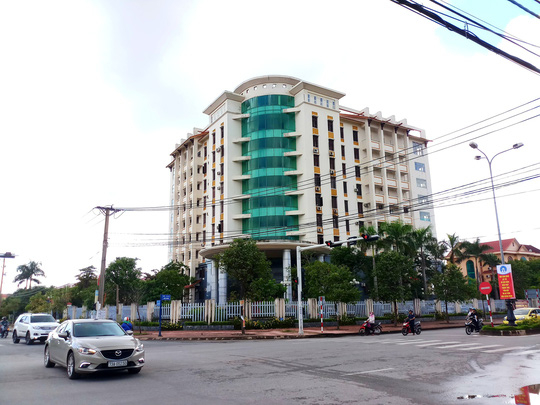 Trụ sở Sở T&agrave;i nguy&ecirc;n v&agrave; M&ocirc;i trường Quảng B&igrave;nh.