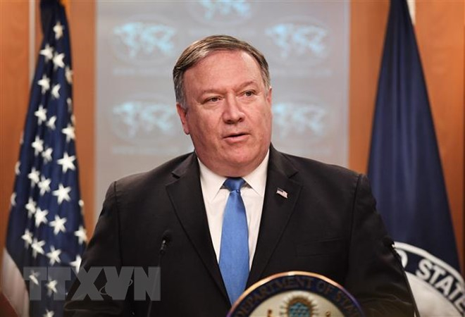 Ngoại trưởng Mỹ Mike Pompeo. (Nguồn: THX/TTXVN)
