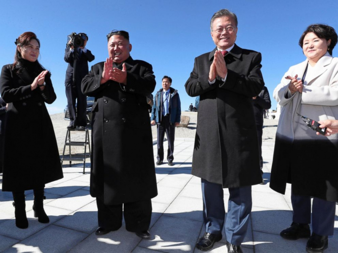 Những h&igrave;nh ảnh ấn tượng tại Thượng đỉnh H&agrave;n - Triều