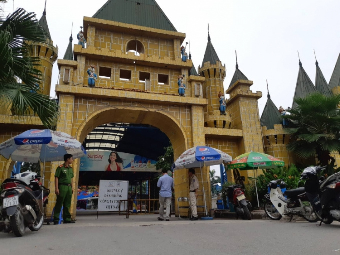 C&ocirc;ng vi&ecirc;n nước Hồ T&acirc;y - nơi xảy ra vụ việc.