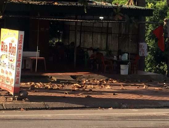 Hiện trường nơi xảy ra &aacute;n mạng.