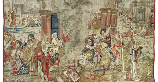 Tấm thảm thêu bằng chỉ vàng và bạc được tìm thấy lại sau gần 250 năm