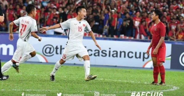 U16 Việt Nam hòa trước Indonesia, mất quyền tự quyết ở giải châu Á