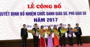 Năm 2018 không xét công nhận tiêu chuẩn chức danh Giáo sư, Phó Giáo sư