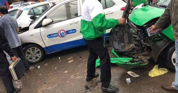 Lâm Đồng: Đối tượng nghiện ma túy lái xe gây tai nạn liên hoàn