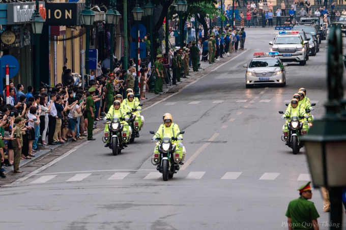 Những h&igrave;nh ảnh cu&ocirc;́i c&ugrave;ng về linh cữu Chủ tịch nước Trần Đại Quang ở Thủ đ&ocirc;