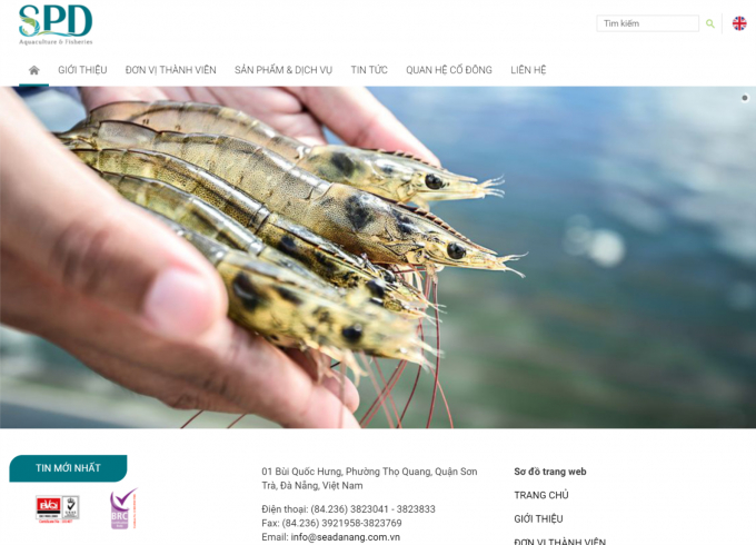 C&ocirc;ng ty CP XNK Thủy sản Miền Trung c&oacute; trụ sở tại số 1 B&ugrave;i Quốc Hưng, phường Thọ Quang, Quận Sơn Tr&agrave;, Đ&agrave; Nẵng.