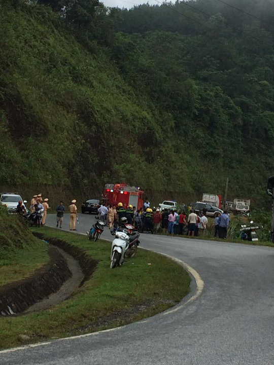 Khu vực xảy ra vụ tai nạn - Ảnh: Facebook