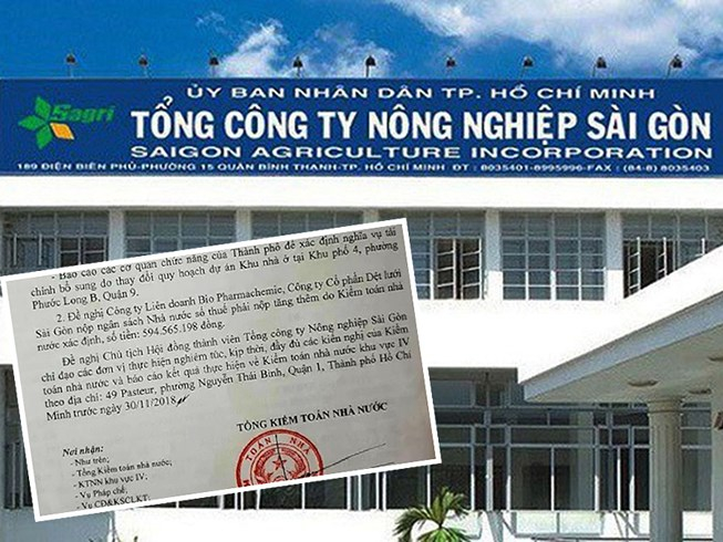 Tổng C&ocirc;ng ty N&ocirc;ng nghiệp S&agrave;i G&ograve;n sử dụng sai 1.900 ha đất