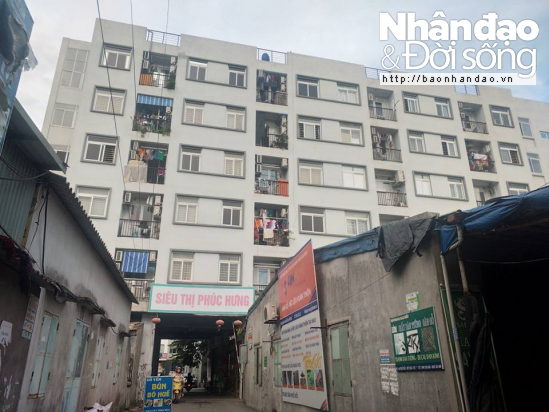 Khu nh&agrave; ở x&atilde; hội Ph&uacute;c Hưng - Phố Nối bị