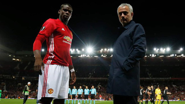 Pogba v&agrave; HLV Mourinho từng c&oacute; quan hệ rất tốt