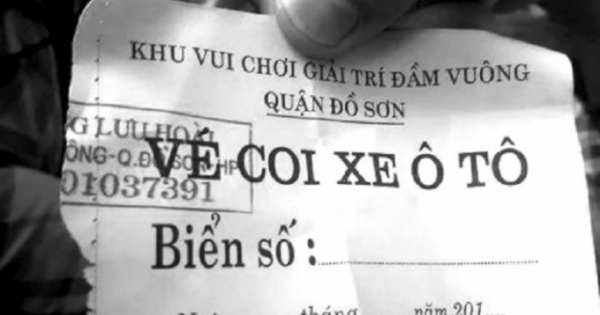 Không bán vé nhưng thu phí giữ xe cắt cổ tại lễ hội trọi trâu ở Đồ Sơn