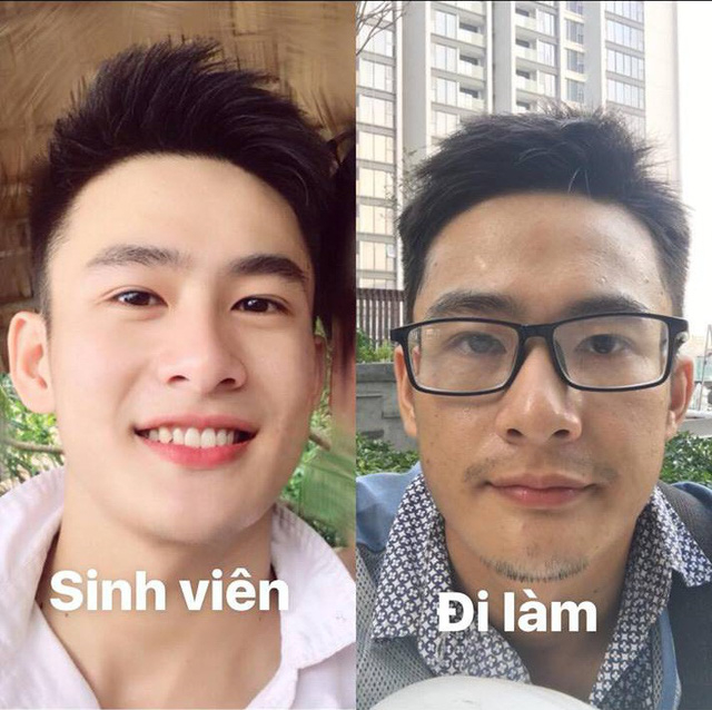 Phan Ho&agrave;ng thời sinh vi&ecirc;n v&agrave; khi đi l&agrave;m