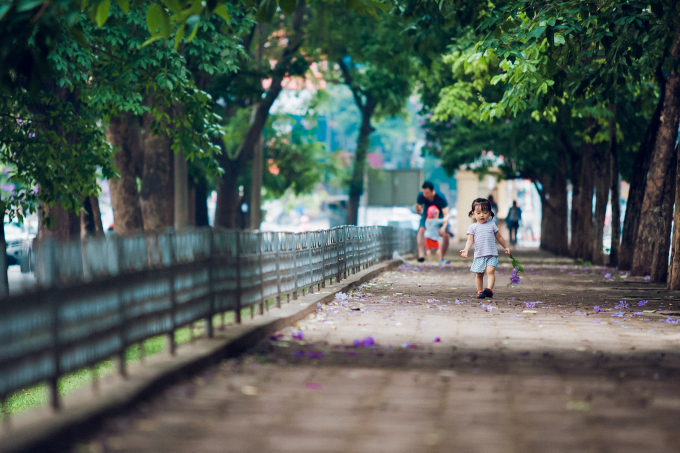 Khoảnh khắc thu H&agrave; Nội