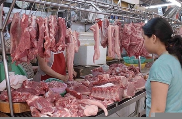 Giá thịt lợn kéo CPI tháng 8 tăng lên