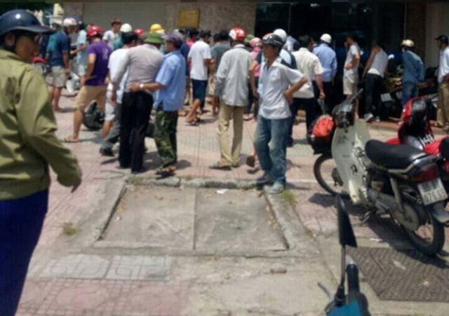 Chùm ảnh nam thanh niên mang súng giả cướp ngân hàng bị tóm gọn