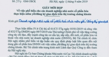 Hội nghị phổ biến cho các doanh nghiệp nhà nước cổ phần hóa chưa thực hiện niêm yết, đăng ký giao dịch