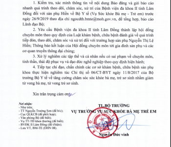 Bộ Y tế yêu cầu xác minh vụ sản phụ "mất con" tại Bệnh viện Đa khoa II Lâm Đồng