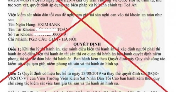 Cả gan tạo lệnh bắt, giấy triệu tập giả để lừa đảo chiếm đoạt tài sản