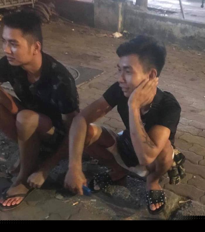 Chân dung hai nghi can đang bị công an truy tìm.