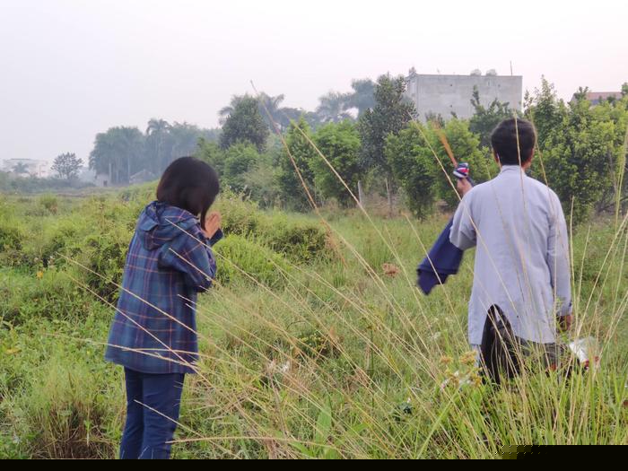 Nơi phát hiện thi thể nam sinh.