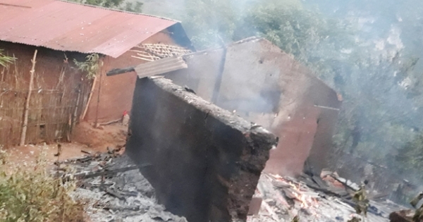 Hà Giang: Giải cứu 2 đứa trẻ thoát khỏi ngôi nhà hỏa hoạn