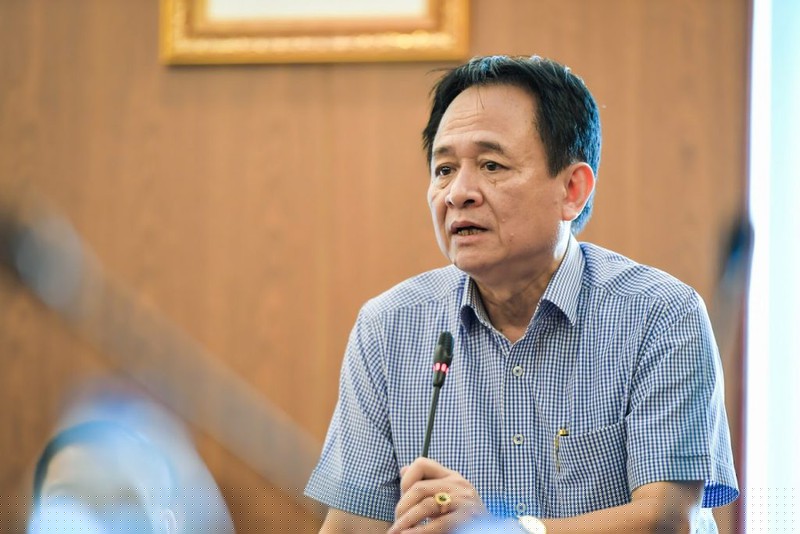 Tân Tổng Biên tập Tạp chí Luật sư Việt Nam, Thạc sĩ Đặng Ngọc Luyến phát biểu.