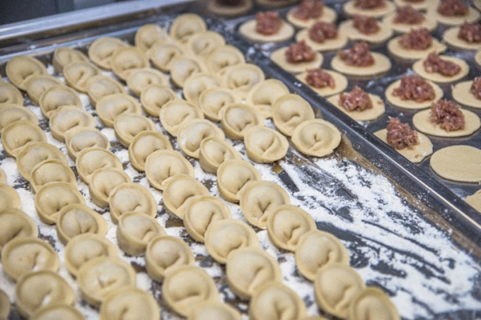 Pelmeni đã góp mặt rất thường xuyên trong nhiều hoạt động tập thể của gia đình.