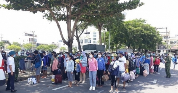 Quảng Bình: Đón, cách ly 200 công dân trở về từ Đà Nẵng