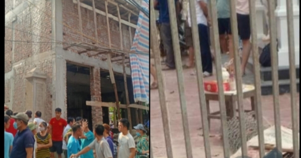 Thạch Thất (Hà Nội): Đang thi công xây dựng nhà ở, một người đàn ông bất ngờ rơi xuống đất tử vong