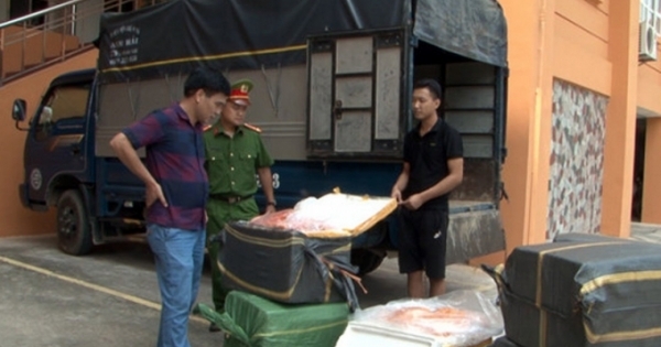 Lào Cai: Bắt giữ lượng lớn trứng gà non và nầm lợn đông lạnh