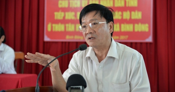 Thi hành kỷ luật ông Trần Ngọc Căng nguyên Chủ tịch UBND tỉnh Quảng Ngãi