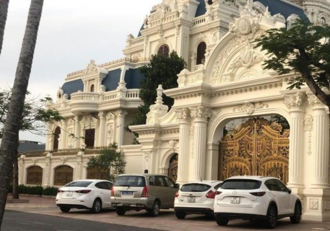 Biệt thự của ông Ngô Văn Phát trên đường Lê Hồng Phong, TP Hải Phòng.